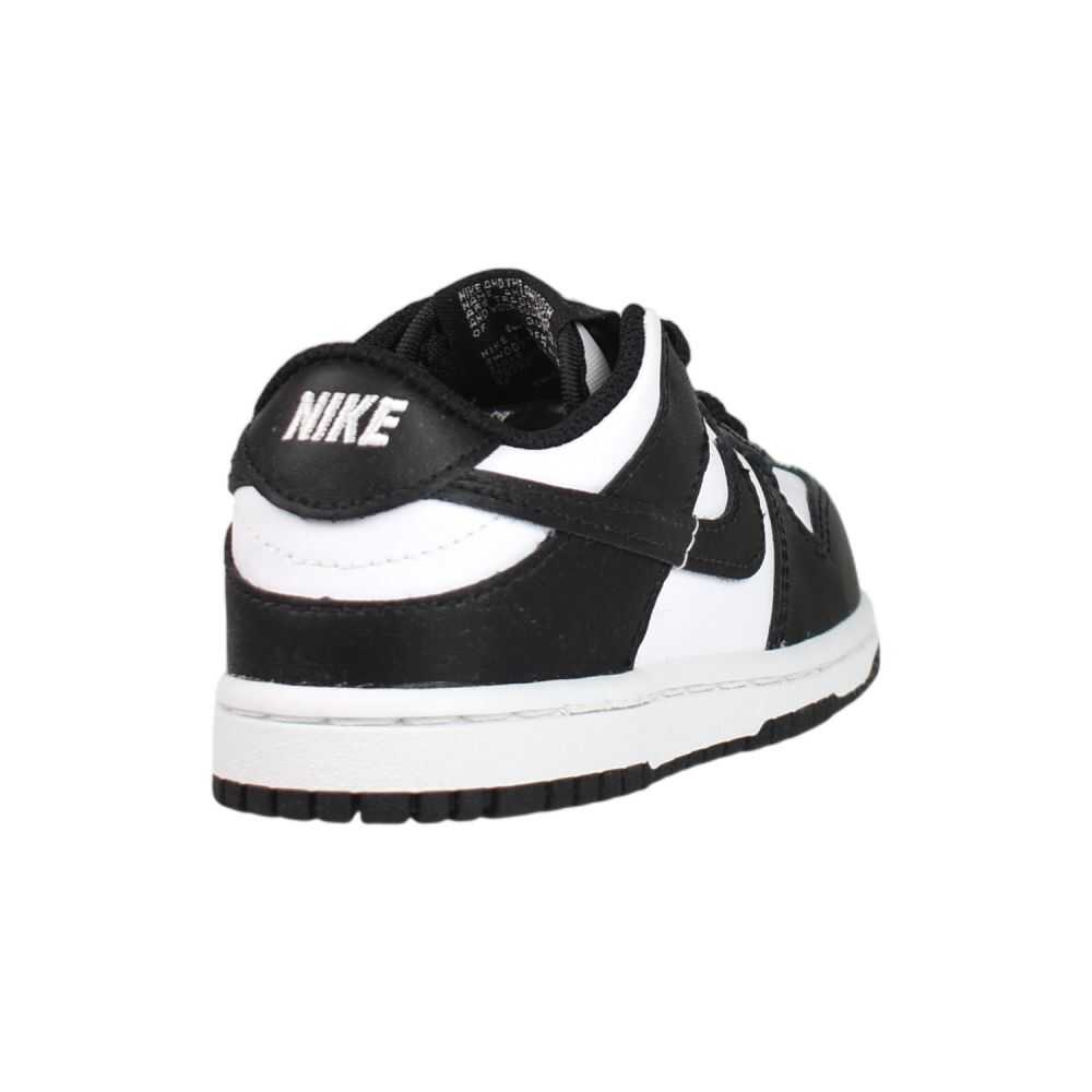 Nike Dunk Low (TD) "Panda" Toddler's Shoes White/Black cw1589-100