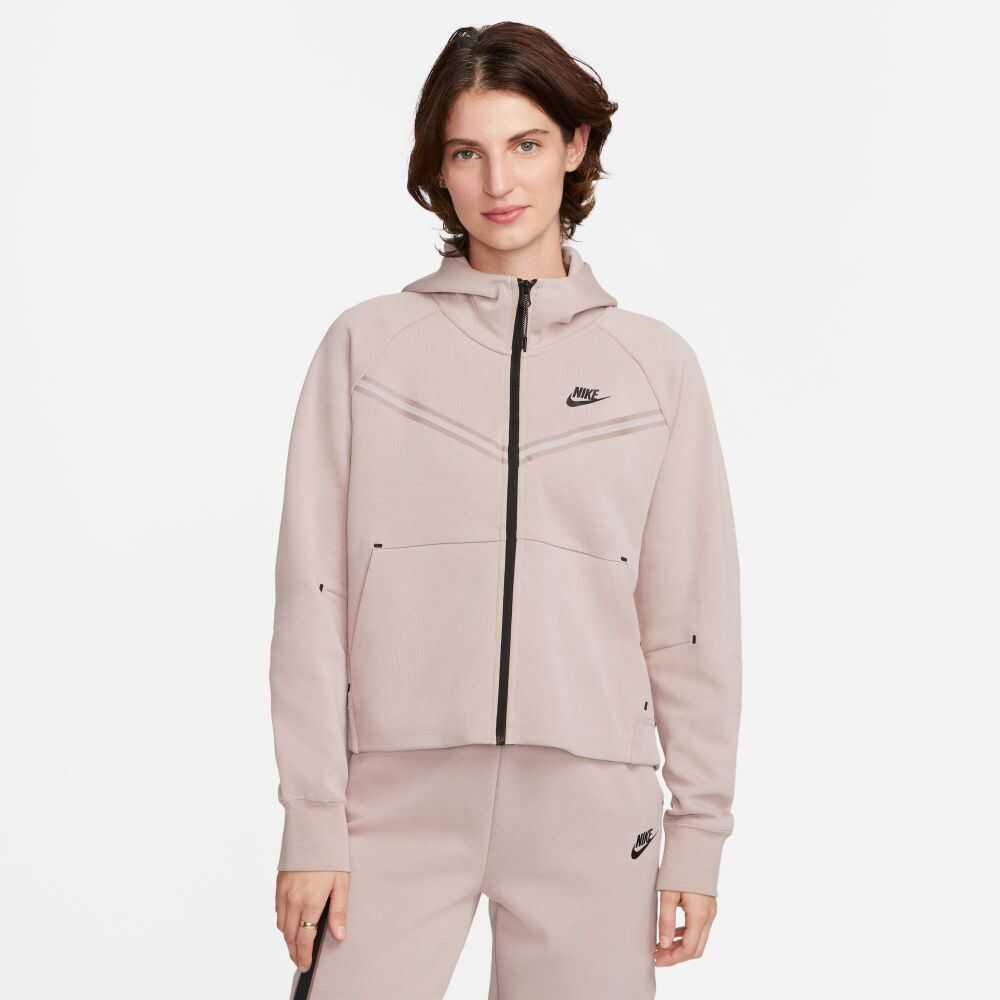 Nike Sportswear Tech Fleece Windrunner Zip Up Women's Jacket Diffused Taupe cw4298-272