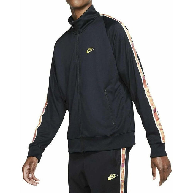 Nike Organic Distortion Men's Jacket Black/Yellow cw4806-010