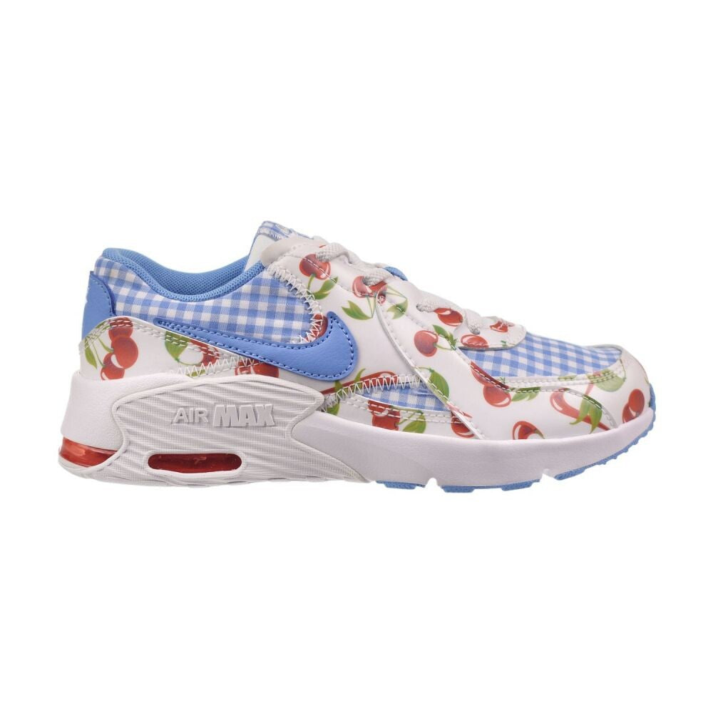 Nike Air Max Excee "Cherry" Little Kids' Shoes White/Blue cw5808-100