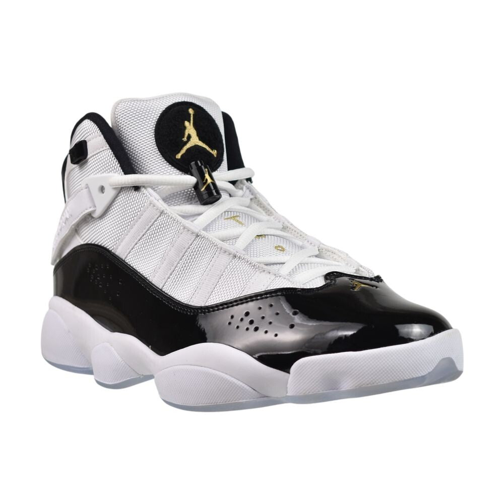 Jordan 6 Rings Men's Shoes White/Metallic Gold-Black-Ice cw6993-100