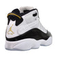 Jordan 6 Rings Men's Shoes White/Metallic Gold-Black-Ice cw6993-100