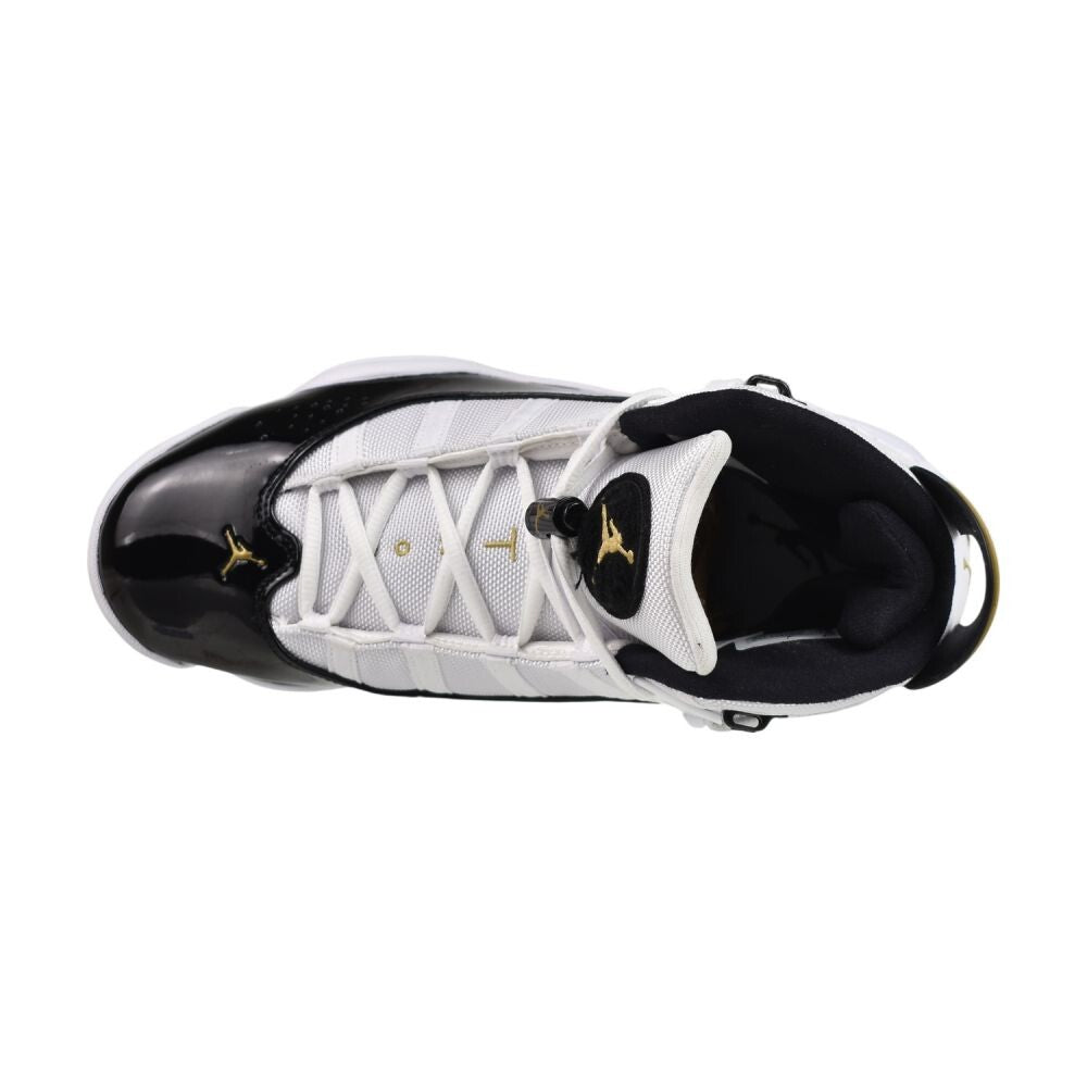 Jordan 6 Rings Men's Shoes White/Metallic Gold-Black-Ice cw6993-100