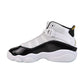 Jordan 6 Rings (PS) Little Kids Shoes White/Metallic Gold-Black cw6996-100