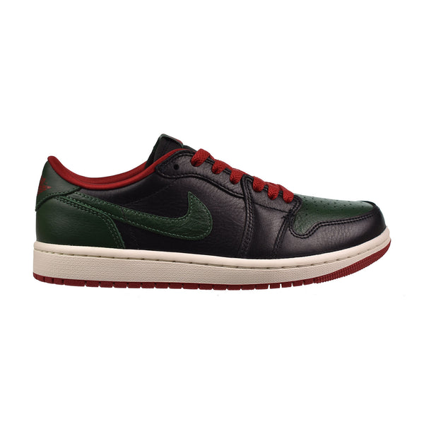 Jordan 1 Retro Low OG Women's Shoes Gorge Green-Black-Varsity Red