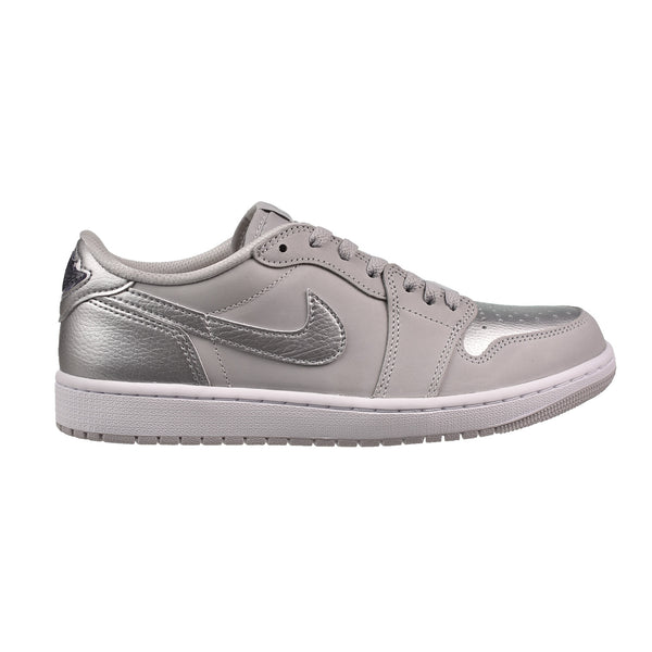 Jordan 1 Low OG Men's Shoes Neutral Grey-Metallic Silver 