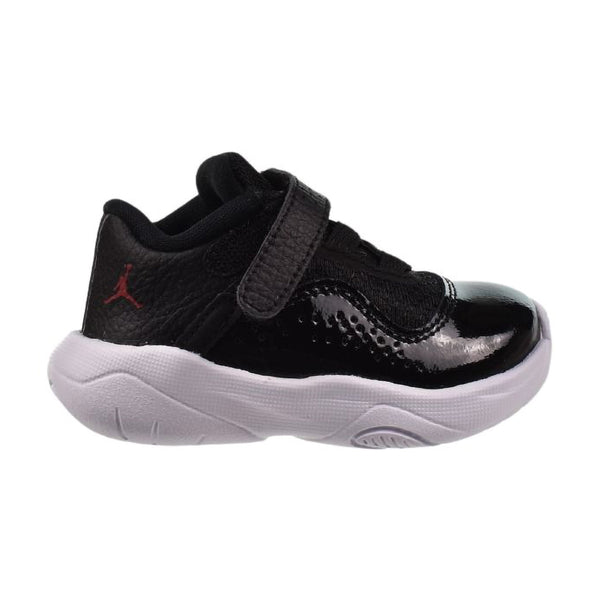 Jordan 11 CMFT Low Bred (TD) Toddler Shoes Black-White-Gym Red