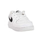 Nike Air Force 1 (TD) Toddlers' Shoes White/Black cz1691-100