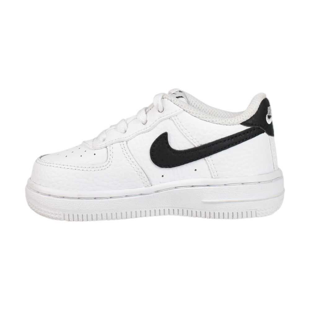 Nike Air Force 1 (TD) Toddlers' Shoes White/Black cz1691-100