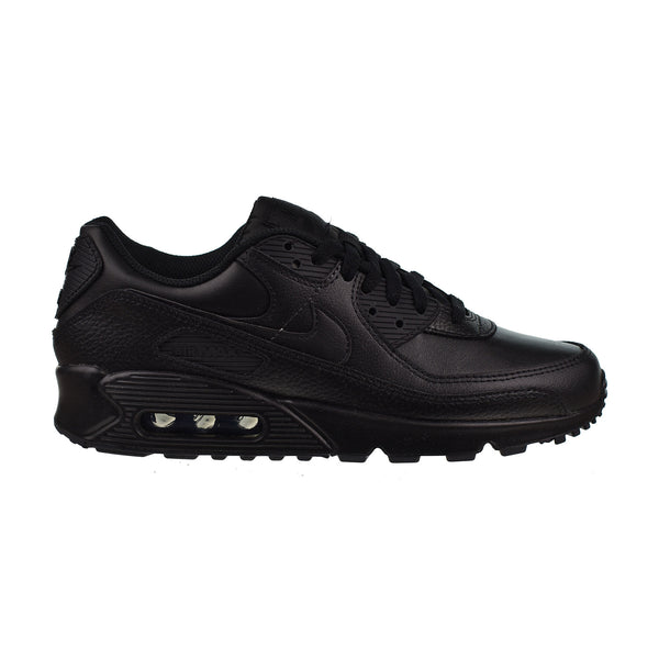 Nike Air Max 90 LTR Leather Men's Shoes Triple Black