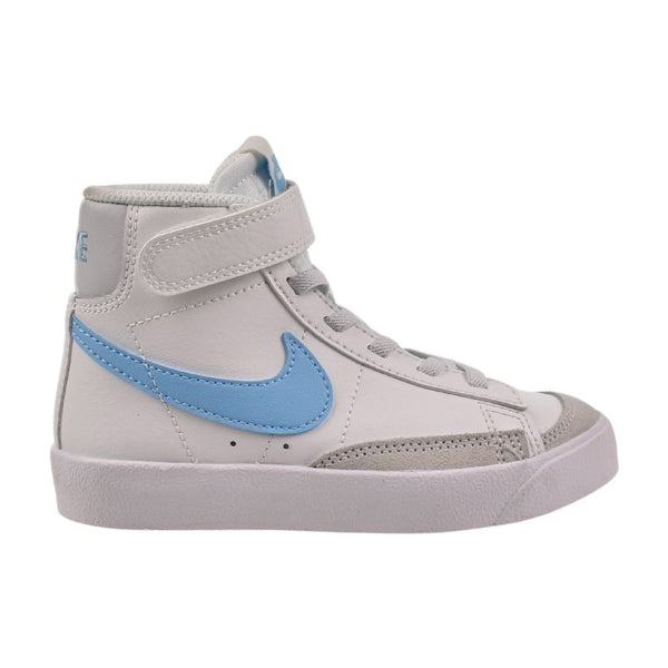 Nike Blazer Mid '77 (PS) Little Kids' Shoes White-Photon Dust-Aquarius Blue