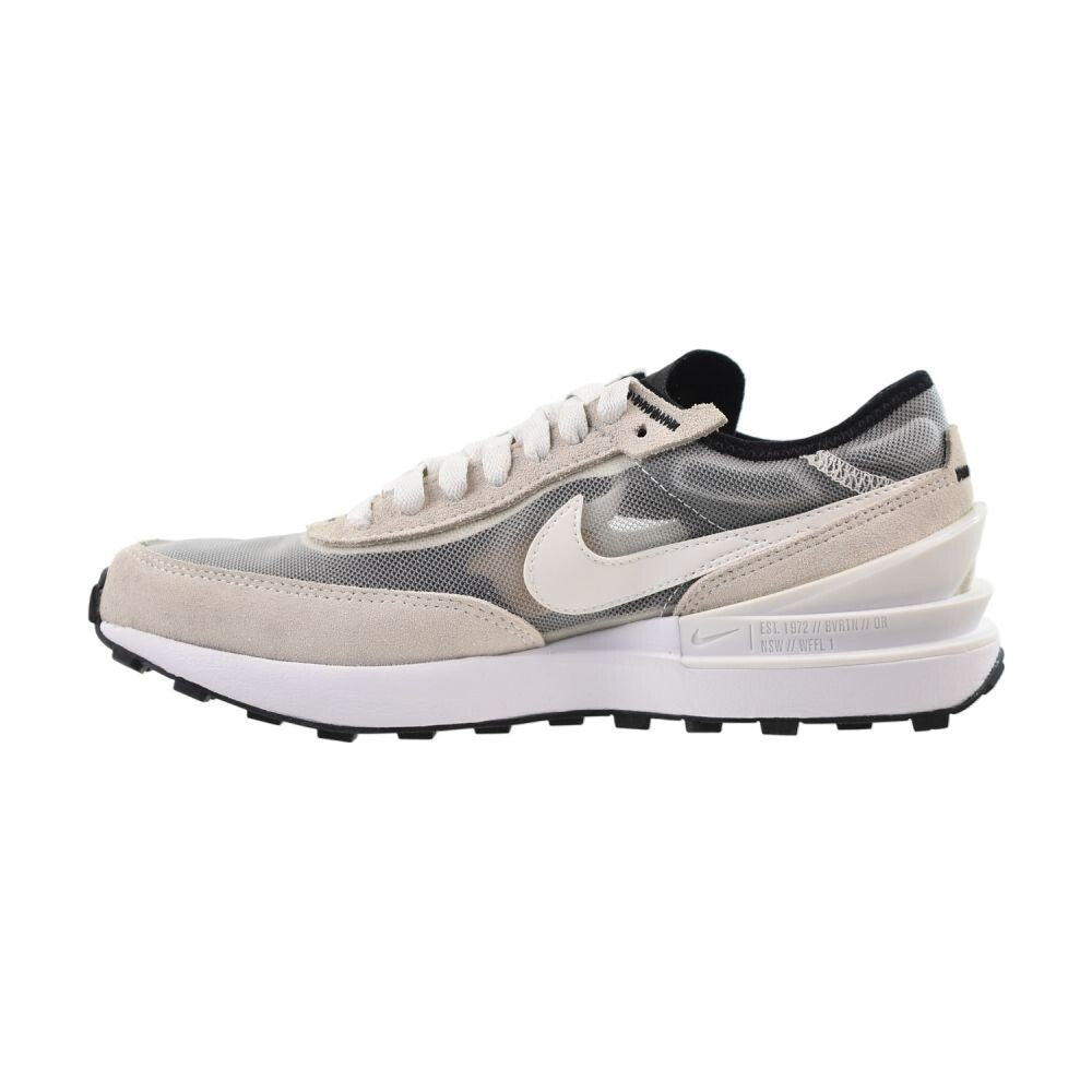 Nike Waffle One (GS) Big Kids' Shoes Summit White-Black dc0481-100