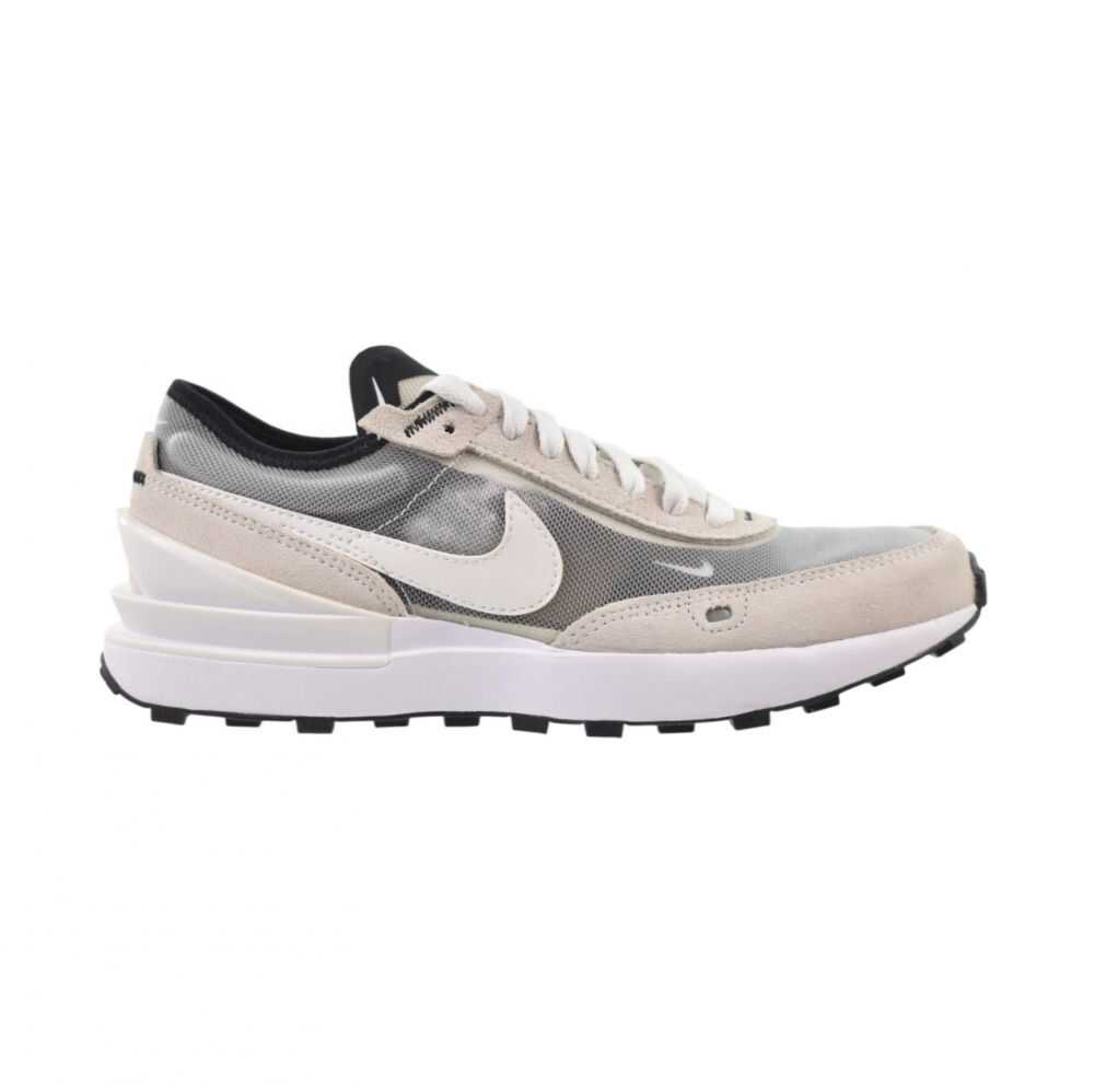 Nike Waffle One (GS) Big Kids' Shoes Summit White-Black dc0481-100