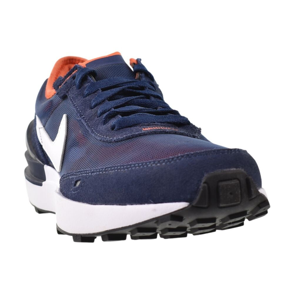 Nike Waffle One (GS) Big Kids' Shoes Midnight Navy/White-Orange dc0481-401