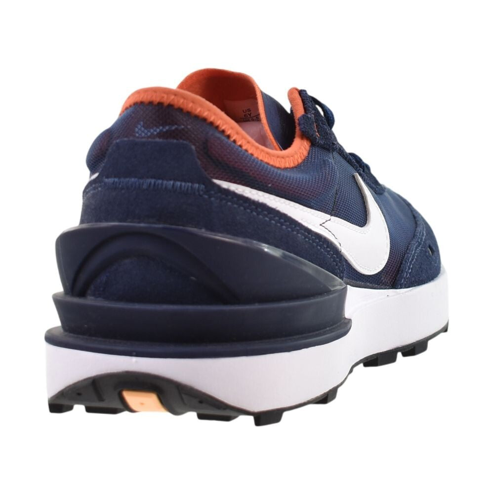 Nike Waffle One (GS) Big Kids' Shoes Midnight Navy/White-Orange dc0481-401