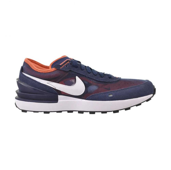 Nike Waffle One (GS) Big Kids' Shoes Midnight Navy/White-Orange dc0481-401
