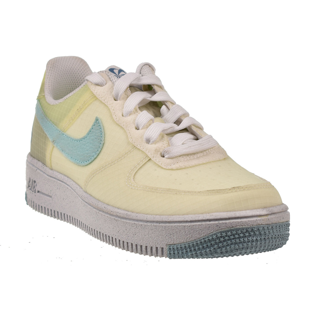 Nike Air Force 1 Low Crater (GS) Big Kids' Shoes White Copa