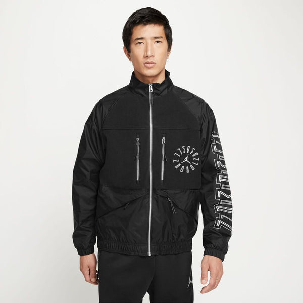 Air Jordan Printing Casual Training Lightweight Men's Jacket Black  dd0388-010