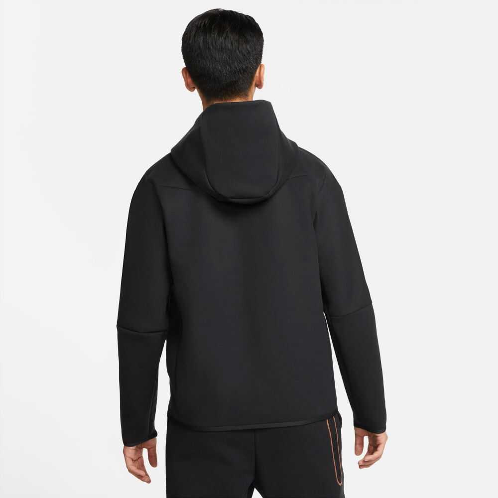 Nike Tech Fleece Windrunner Full Zip Men's Hoodie Black dd4802-010