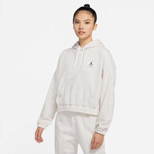 Jordan Essentials Women's Fleece Hoodie White dd6998-113