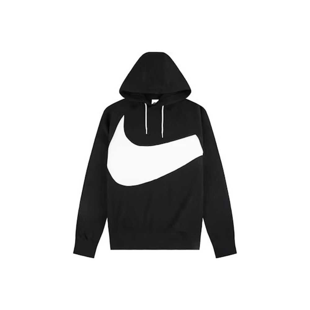 Nike Nsw Swoosh Tech Fleece Men's Hoodie Black/White dd8222-010