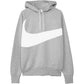 Nike Nsw Swoosh Tech Fleece Men's Hoodie Grey/White dd8222-063