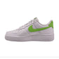 Nike Air Force 1 Low Women's Shoes White-Action Green