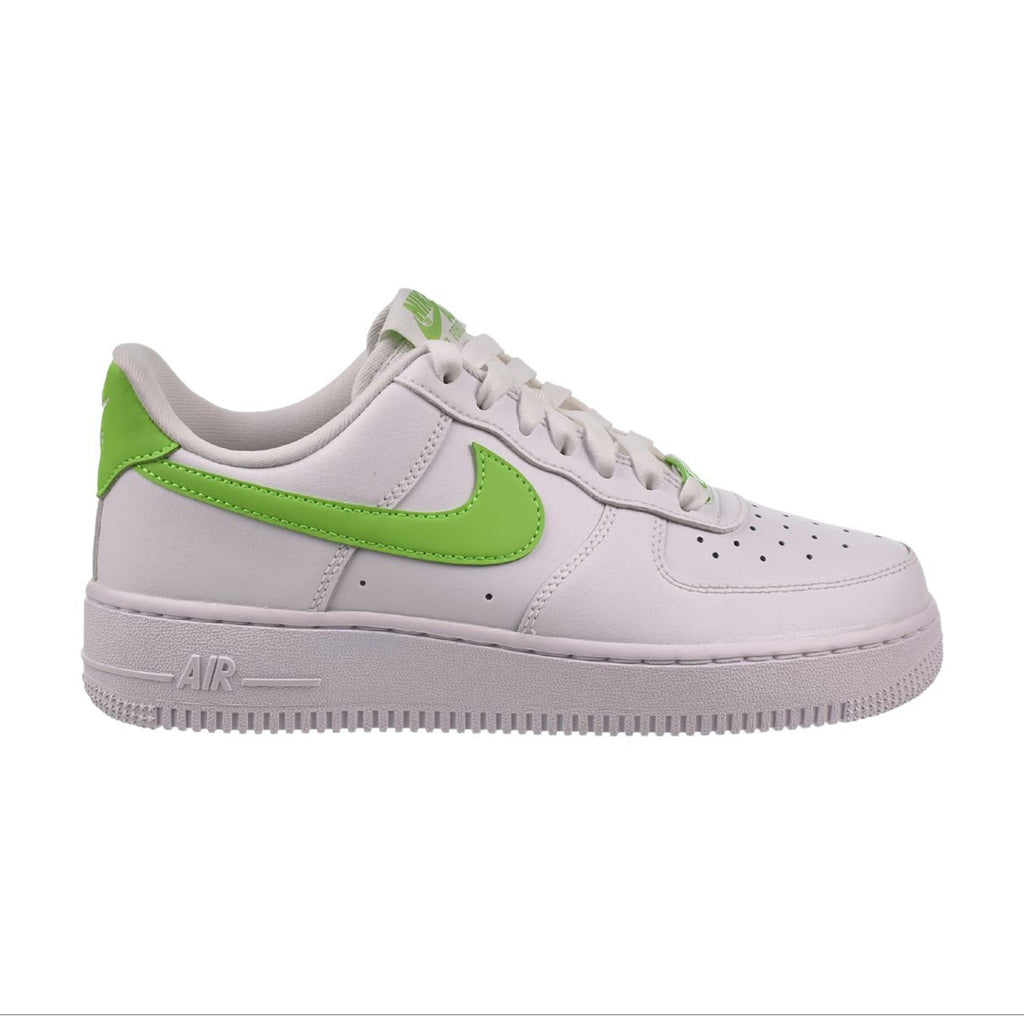Nike Air Force 1 Low Women's Shoes White-Action Green