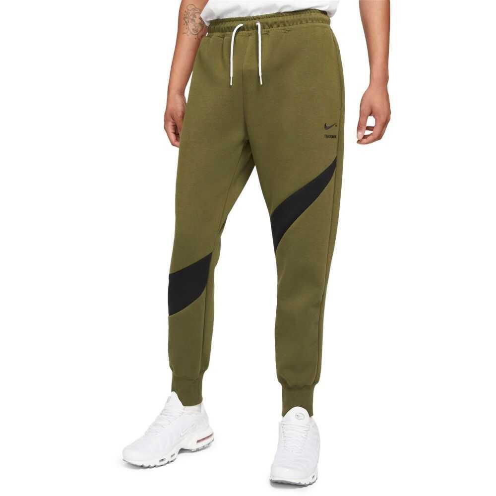 Nike NSW Swoosh Tech Fleece Men's Track Pants Rough Green/Black dh1023-326