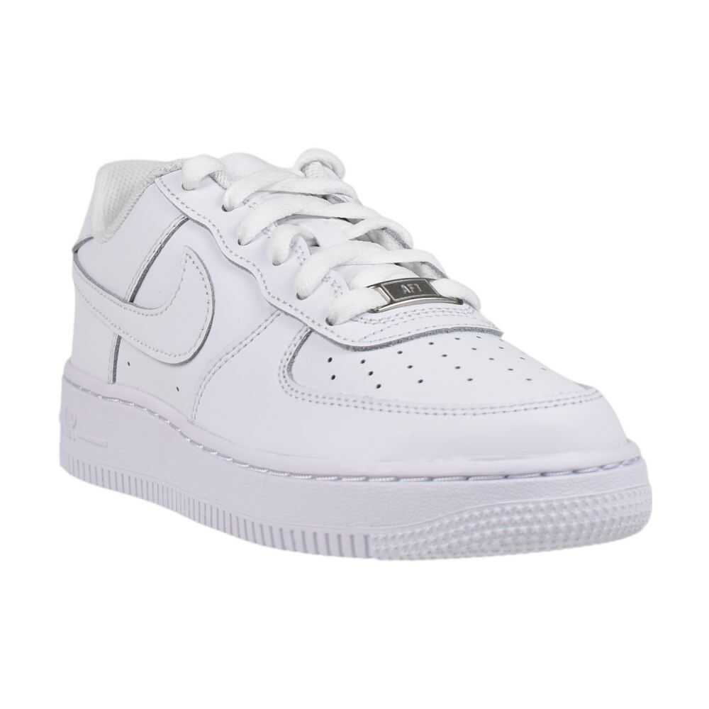 Nike Air Force 1 LE (GS) Big Kids' Shoes White/White dh2920-111