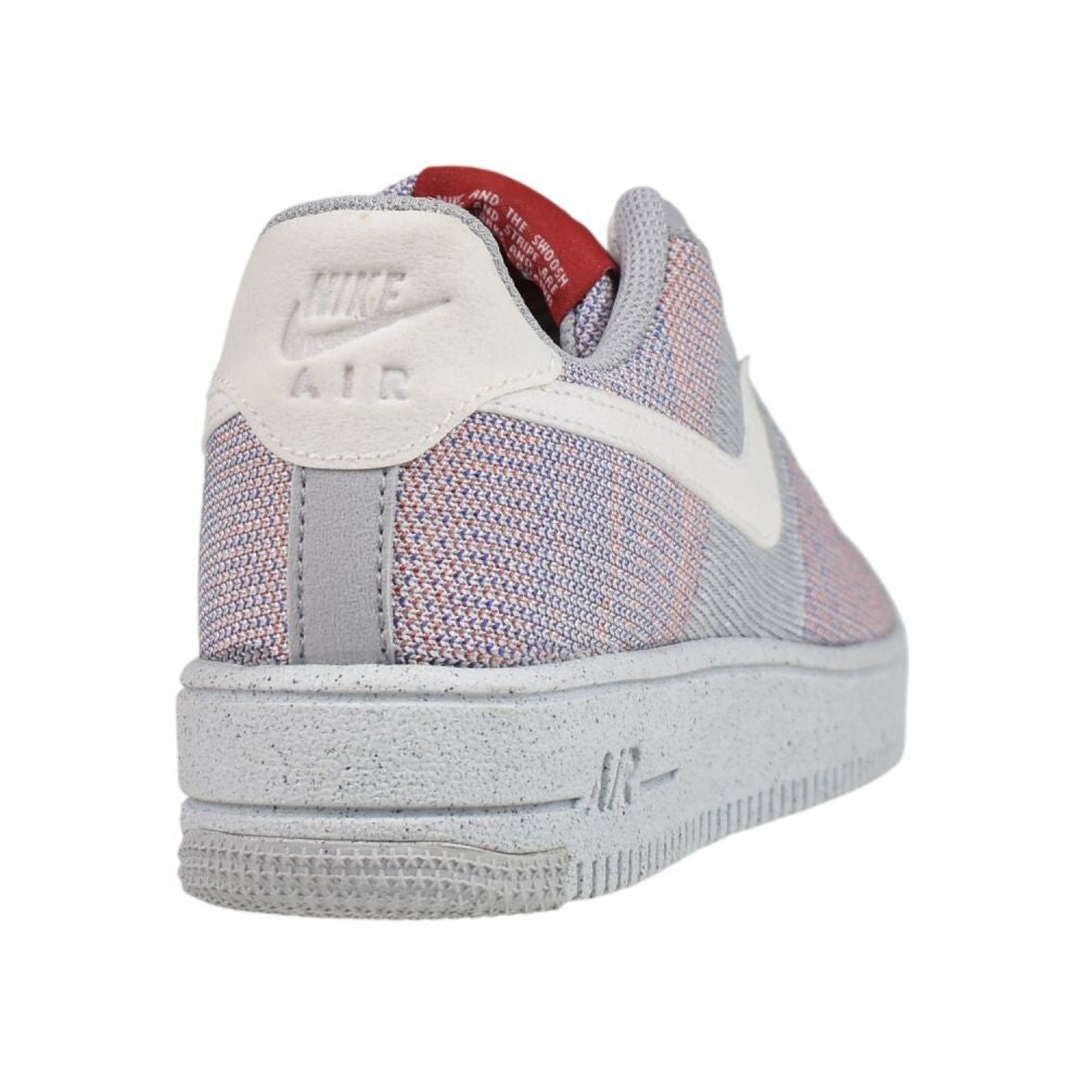 Nike Air Force 1 Crater Flyknit (GS) Big Kids' Shoes Wolf Grey dh3375-002
