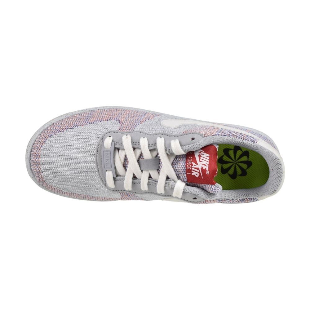 Nike Air Force 1 Crater Flyknit (GS) Big Kids' Shoes Wolf Grey dh3375-002