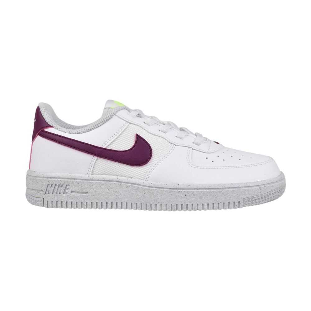 Nike Force 1 Crater (PS) Little Kids' Shoes White/Sangria-Volt dh8696-100