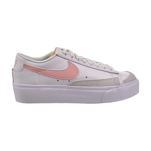 Nike Blazer Low Platform Women's Shoes White-Pink Glaze 