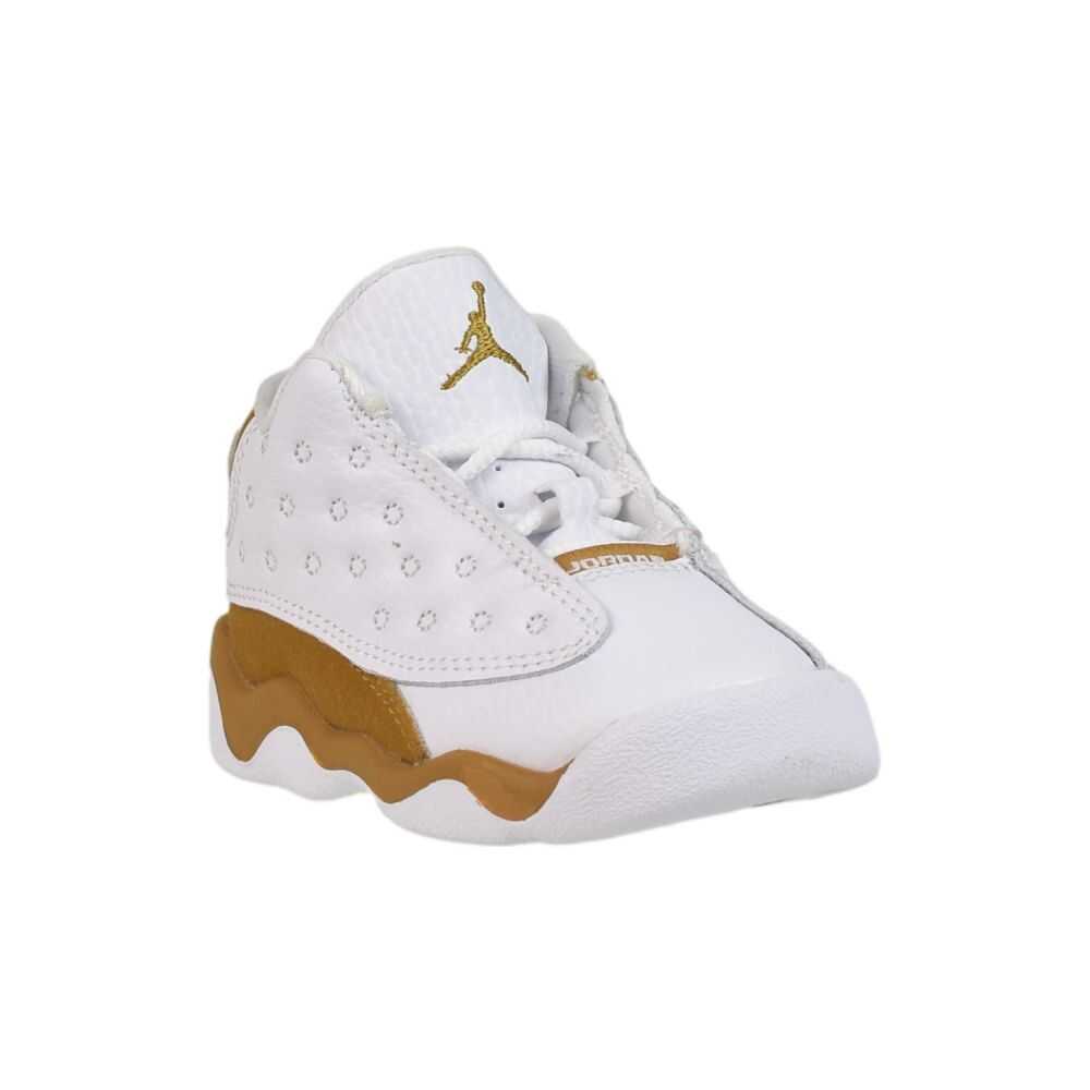 Jordan 13 Retro Toddlers' Shoes White/Wheat dj3004-171