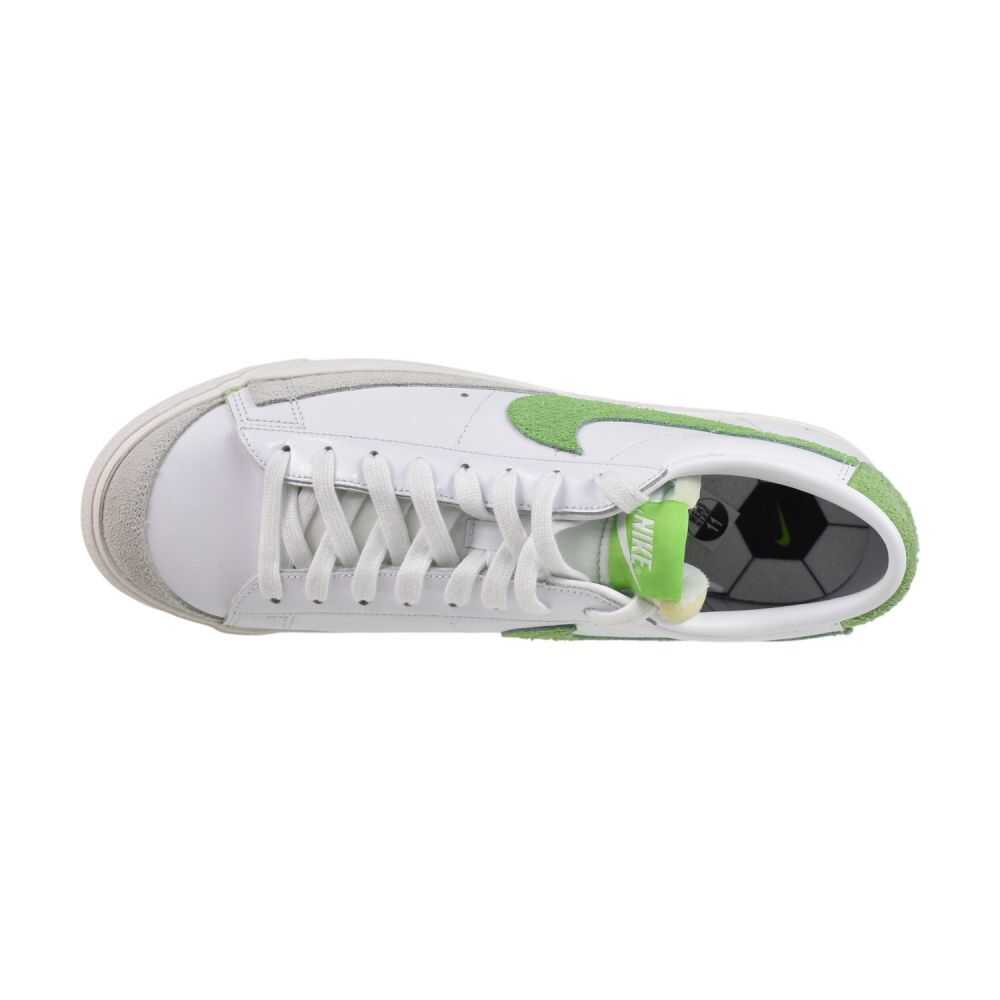 Nike Blazer Low Men's Shoes White/Mean Green-Sail-White dj6193-100