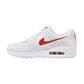 Nike Air Max 90 Men's Shoes White/University Red dm0029-120