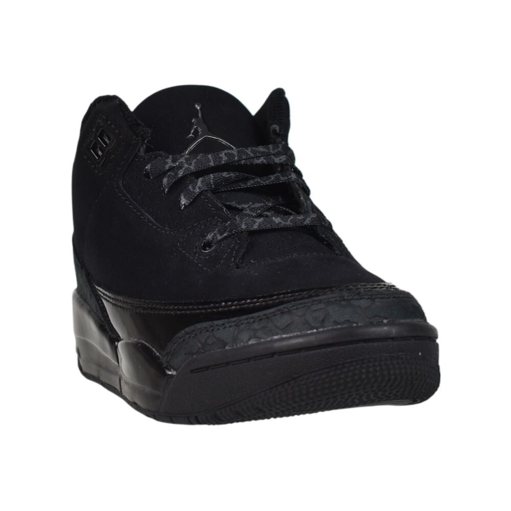 Jordan 3 Retro (PS) "Black Cat" Little Kids Shoes Dark Charcoal dm0966-001