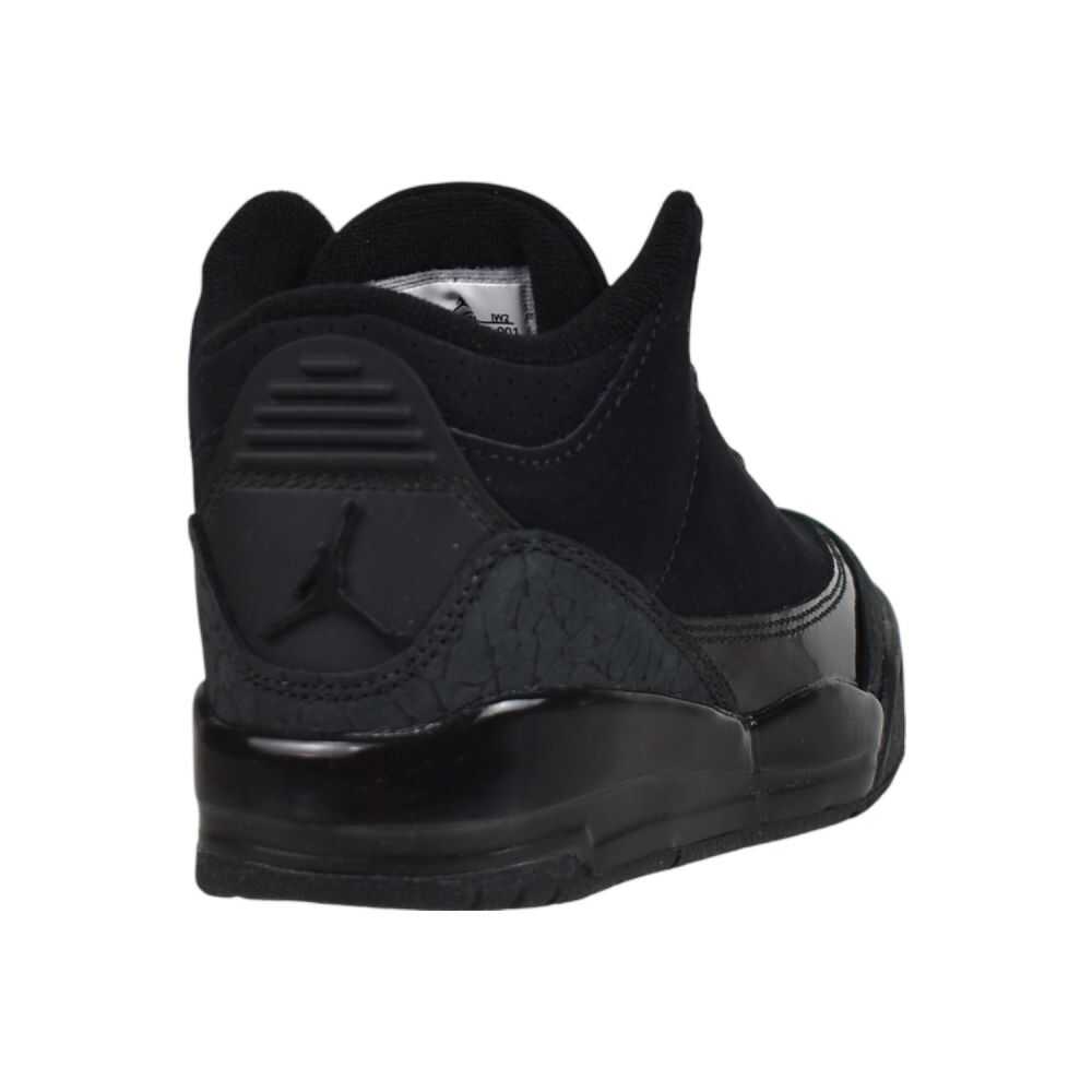Jordan 3 Retro (PS) "Black Cat" Little Kids Shoes Dark Charcoal dm0966-001