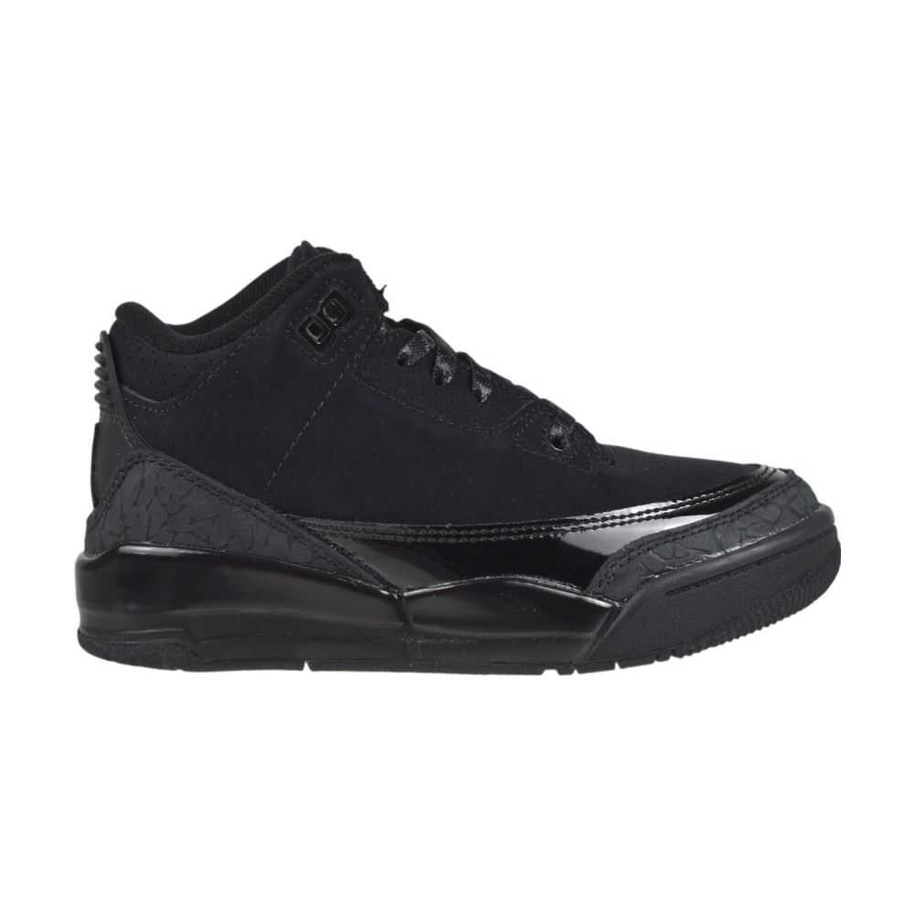 Jordan 3 Retro (PS) "Black Cat" Little Kids Shoes Dark Charcoal dm0966-001