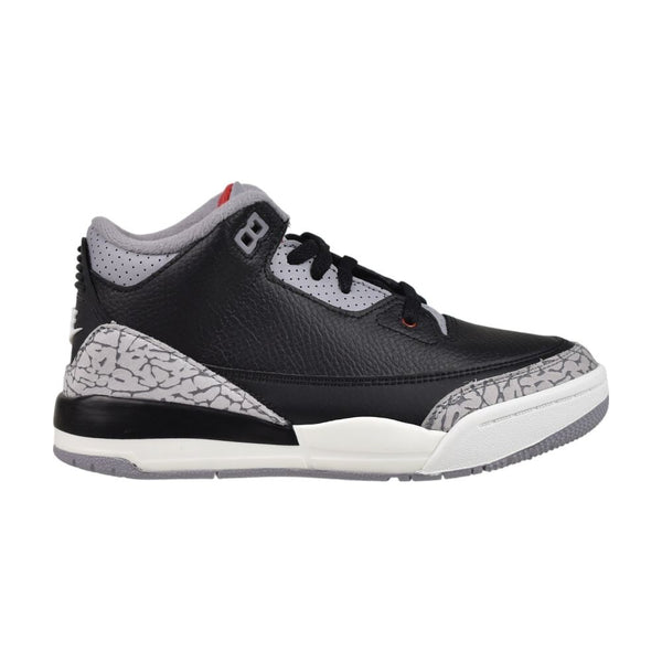 Jordan 3 Retro OG (PS) "Black Cement" Little Kids Shoes Fire Red dm0966-010