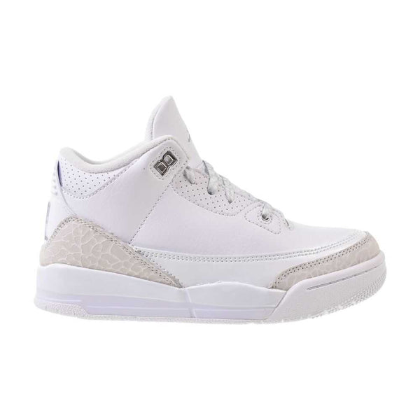 Jordan 3 Retro (PS) "Pure Money" Little Kids Shoes White/Silver dm0966-111