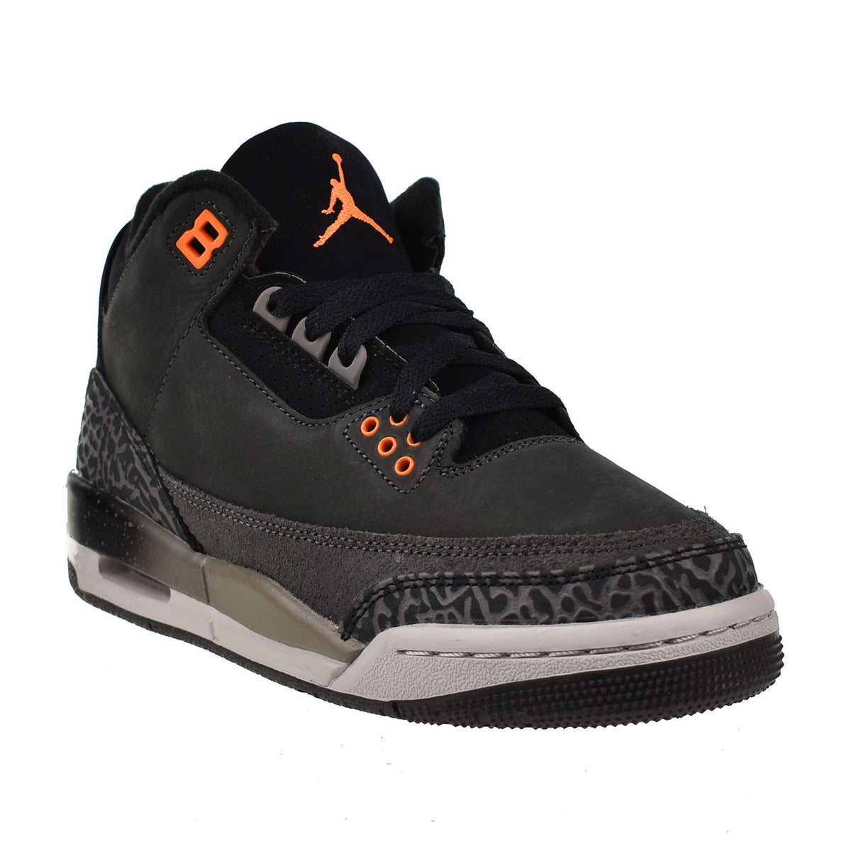 Jordan 3 Retro (GS) "Fear Pack" Big Kids' Shoes Night Stadium-Total Orange