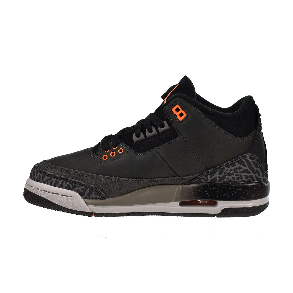 Jordan 3 Retro (GS) "Fear Pack" Big Kids' Shoes Night Stadium-Total Orange