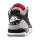 Air Jordan 3 Retro (GS) Big Kids' Shoes Black/Fire Red-Grey dm0967-010