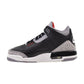 Air Jordan 3 Retro (GS) Big Kids' Shoes Black/Fire Red-Grey dm0967-010