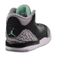 Jordan 3 Retro "Green Glow" (TD) Toddlers' Shoes Black-Wolf Grey-Green