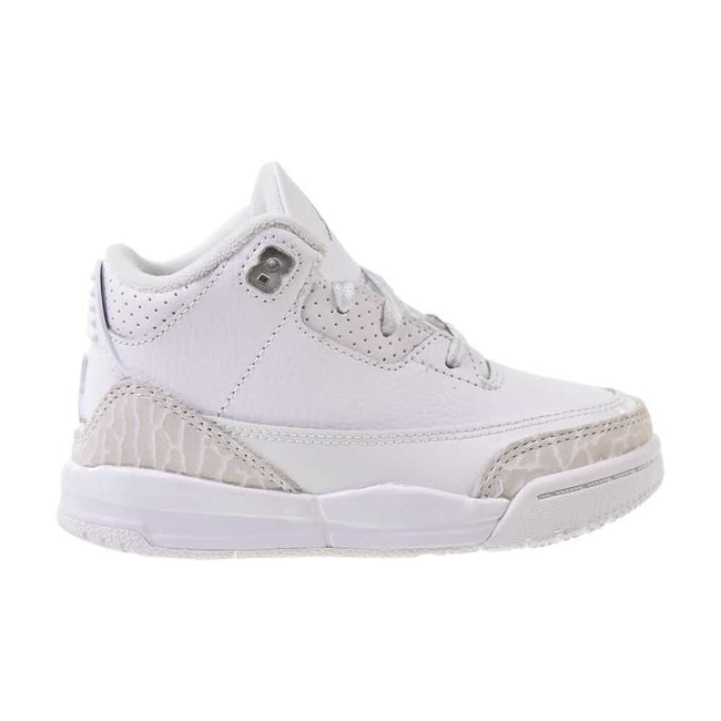 Jordan 3 Retro (TD) "Pure Money" Toddlers' Shoes White/Silver dm0968-111
