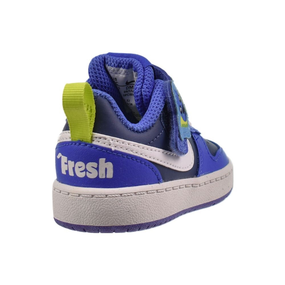 Nike Court Borough Low 2 SE "Lil Fruits" Toddlers' Shoes Navy dm1471-400