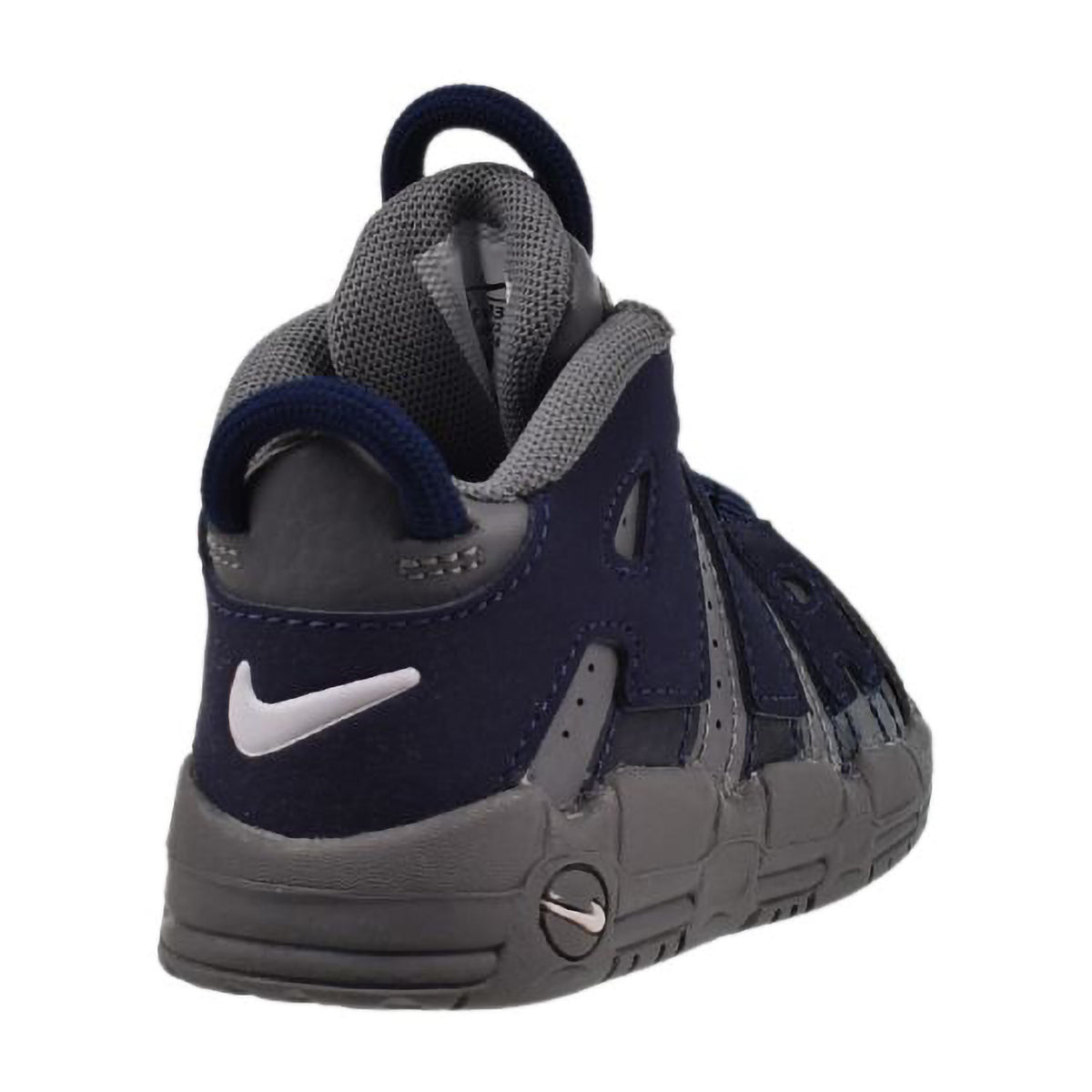 Nike Air More Uptempo (TD) Toddler Shoes Cool Grey-Midnight Navy 